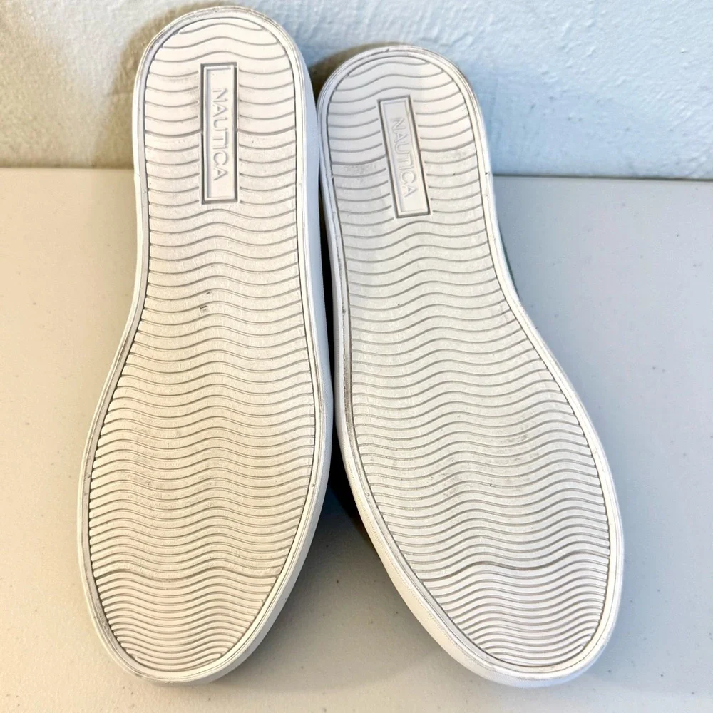 Nautica Men's Green Canvas Shoes